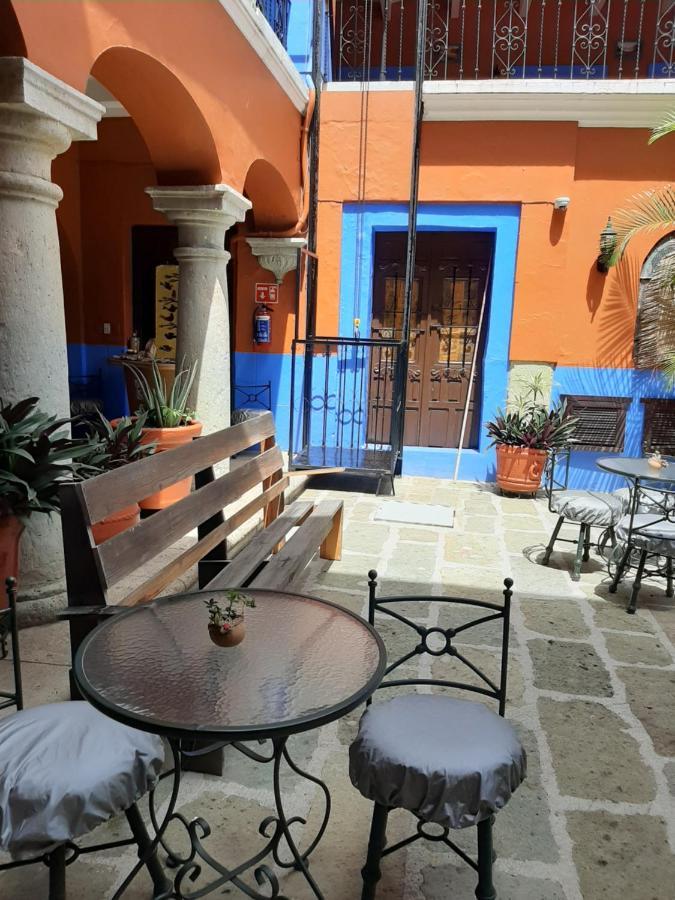 Casa De Siete Balcones Hotel Boutique Oaxaca ภายนอก รูปภาพ